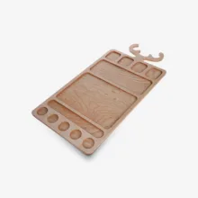 تخته سرو چوبی مدل آوان NK901، پلای‌وود روسی ضدآب، ابعاد 74×37 سانتی‌متر، وزن بسته‌بندی 1 کیلوگرم، شست‌وشو با دست