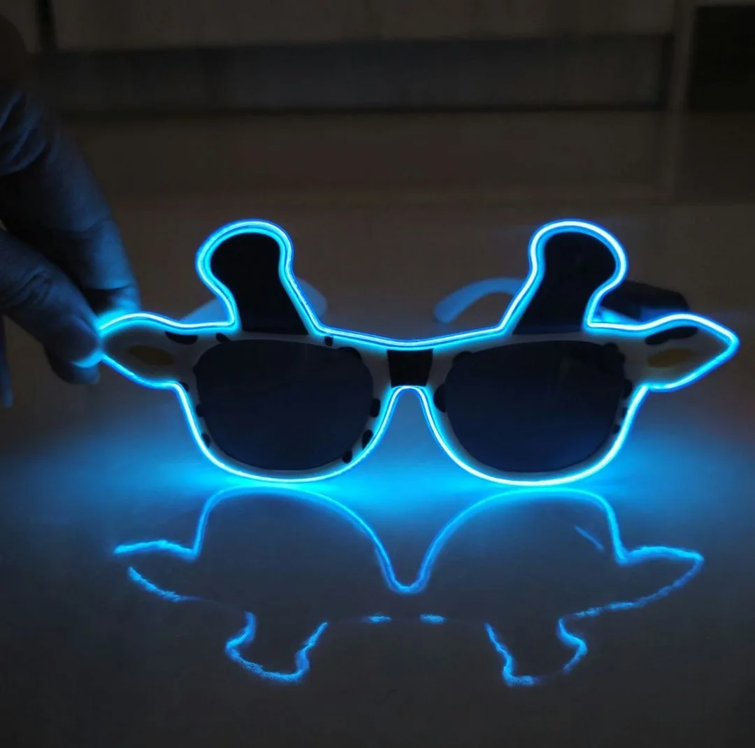 عینک مهمانی LED مدل گاوی