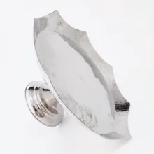 شیرینی خوری مسی مدل خورشیدی کروم کد ZH316.3