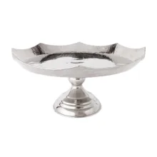 شیرینی خوری مسی مدل خورشیدی کروم کد ZH316.3