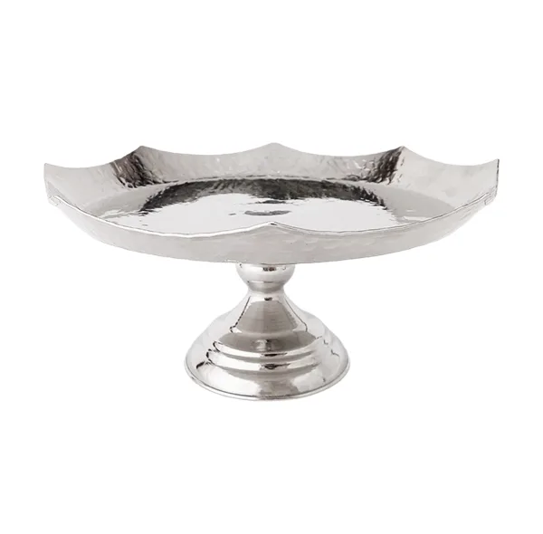 شیرینی خوری مسی مدل خورشیدی کروم کد ZH316.3