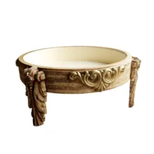 میوه خوری چوبی مدل پایه دار کد 1030