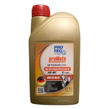 روغن موتور سیکلت تمام سنتتیک پروتک مدل SN 10W-50 حجم 1 لیتر