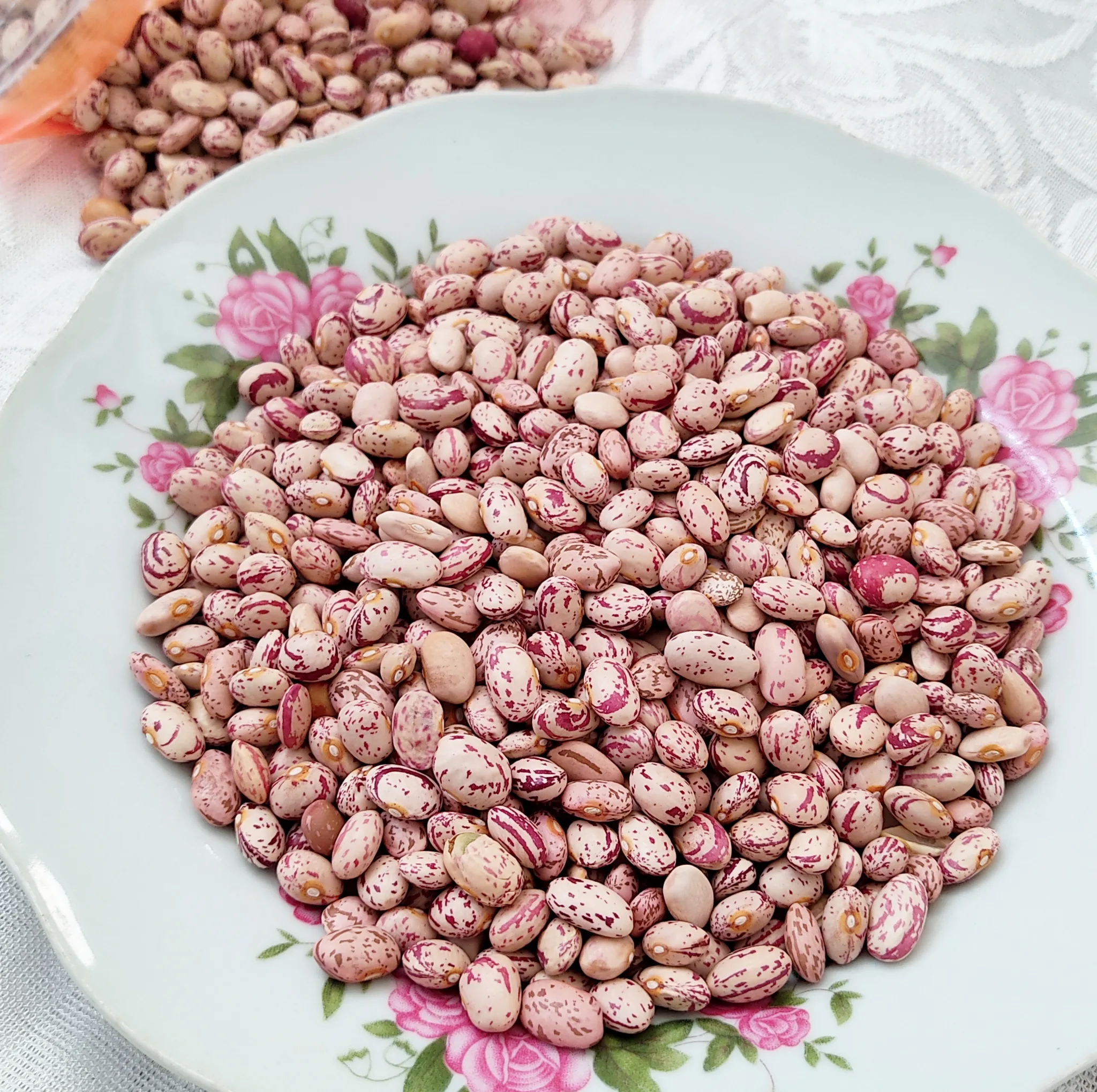 لوبیا چیتی ممتاز خوشپخت - 900 گرم