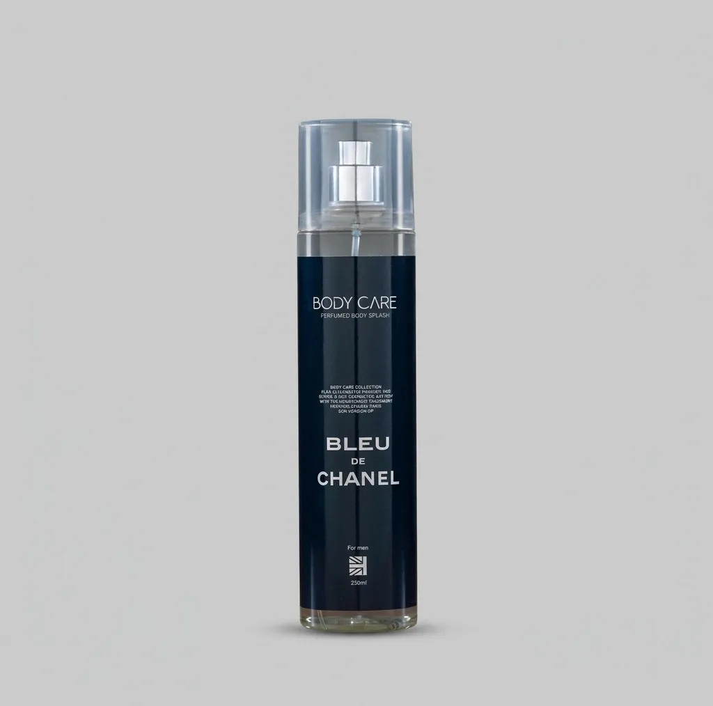 بادی اسپلش مردانه بادی کر مدل بلو د شنل Bleu de Chanel حجم 250 میلی‌لیتر