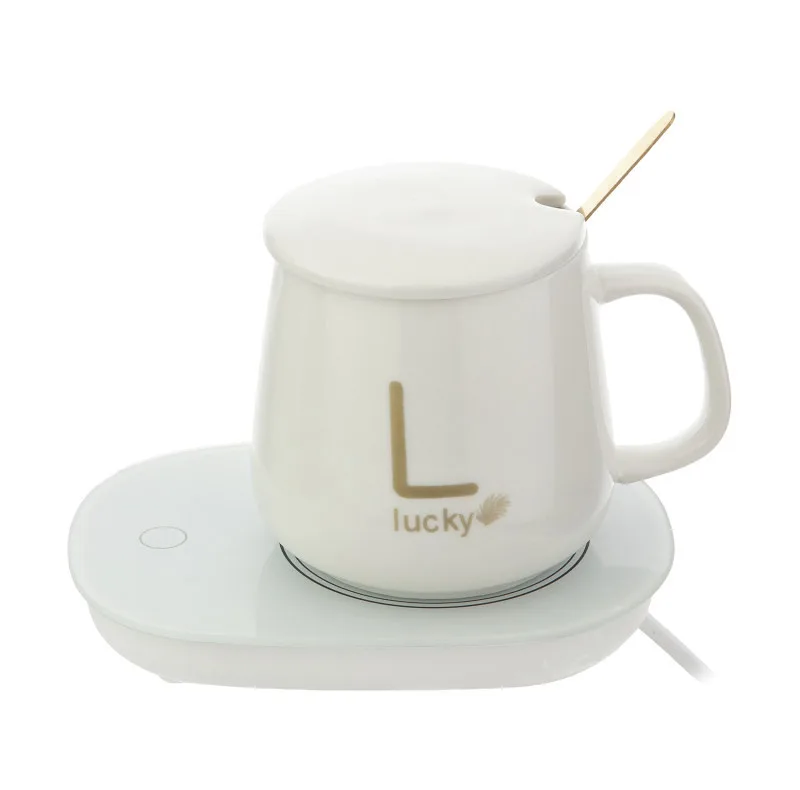 ماگ لاکی مدل Warmer Cup به همراه صفحه گرم کن برقی