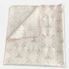 سفره 4 نفره مدل رویال طرح گیپور کد 06 سایز 100×100 سانتی متر
