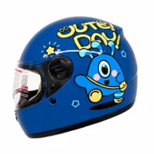 کلاه کاسکت ردلاین مدل BRIGHT BLUE / Monster 906