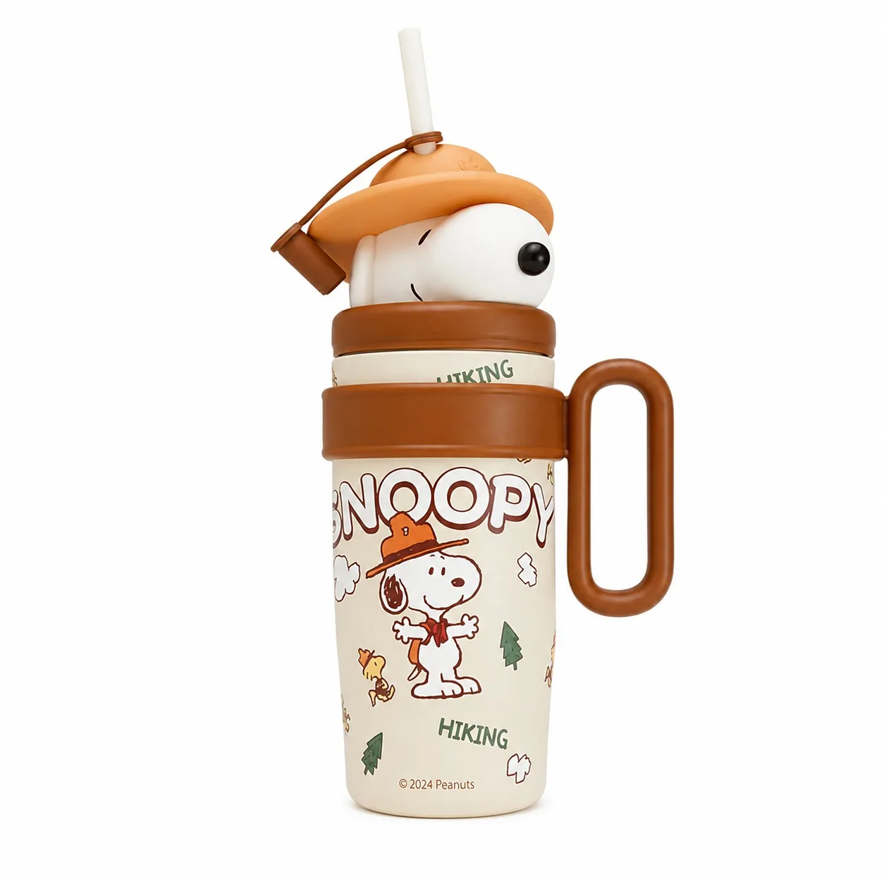 قمقمه کودک مدل اسنوپی Snoopy کوهنورد حجم 0.8 لیتر