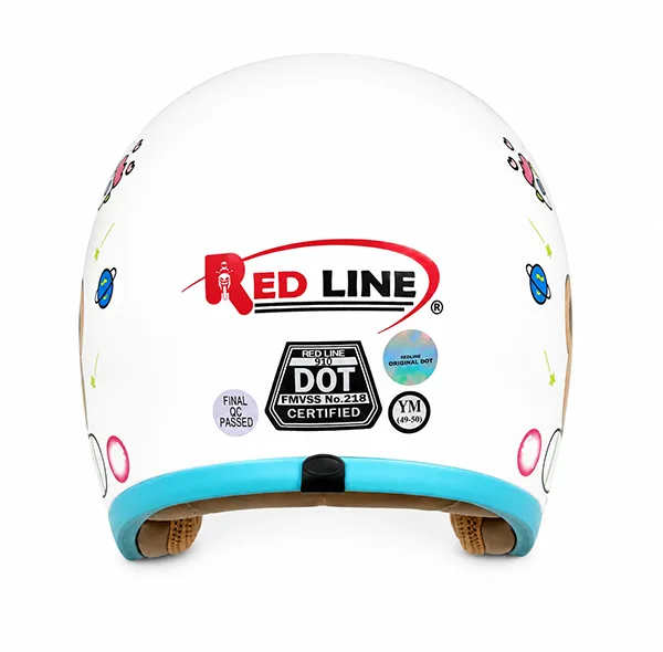 کلاه کاسکت ردلاین مدل 910 BRIGHT WHITE / Little Bear