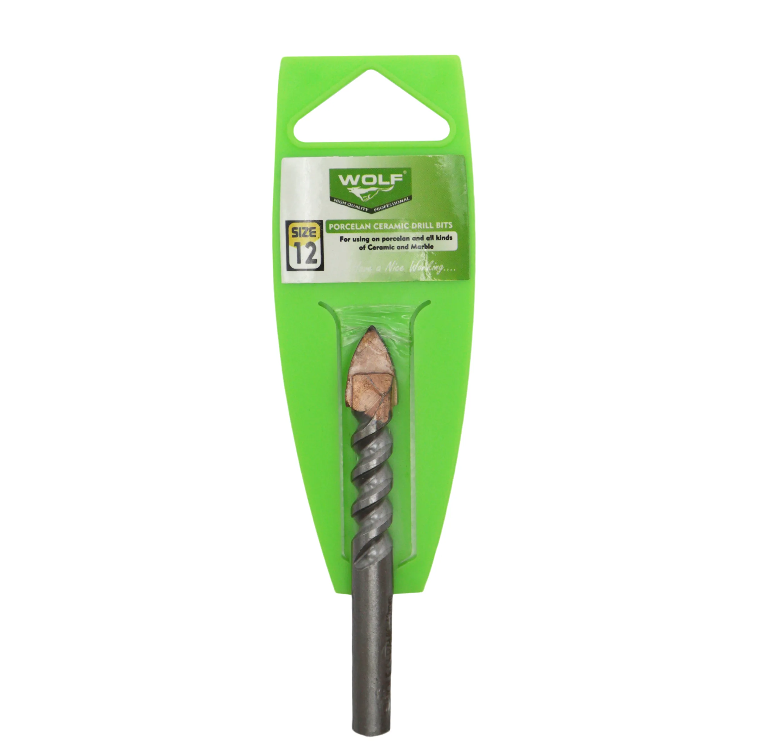 مته پرسلان سرامیک ولف مدل YP-9.5CM سایز 12میلی متر