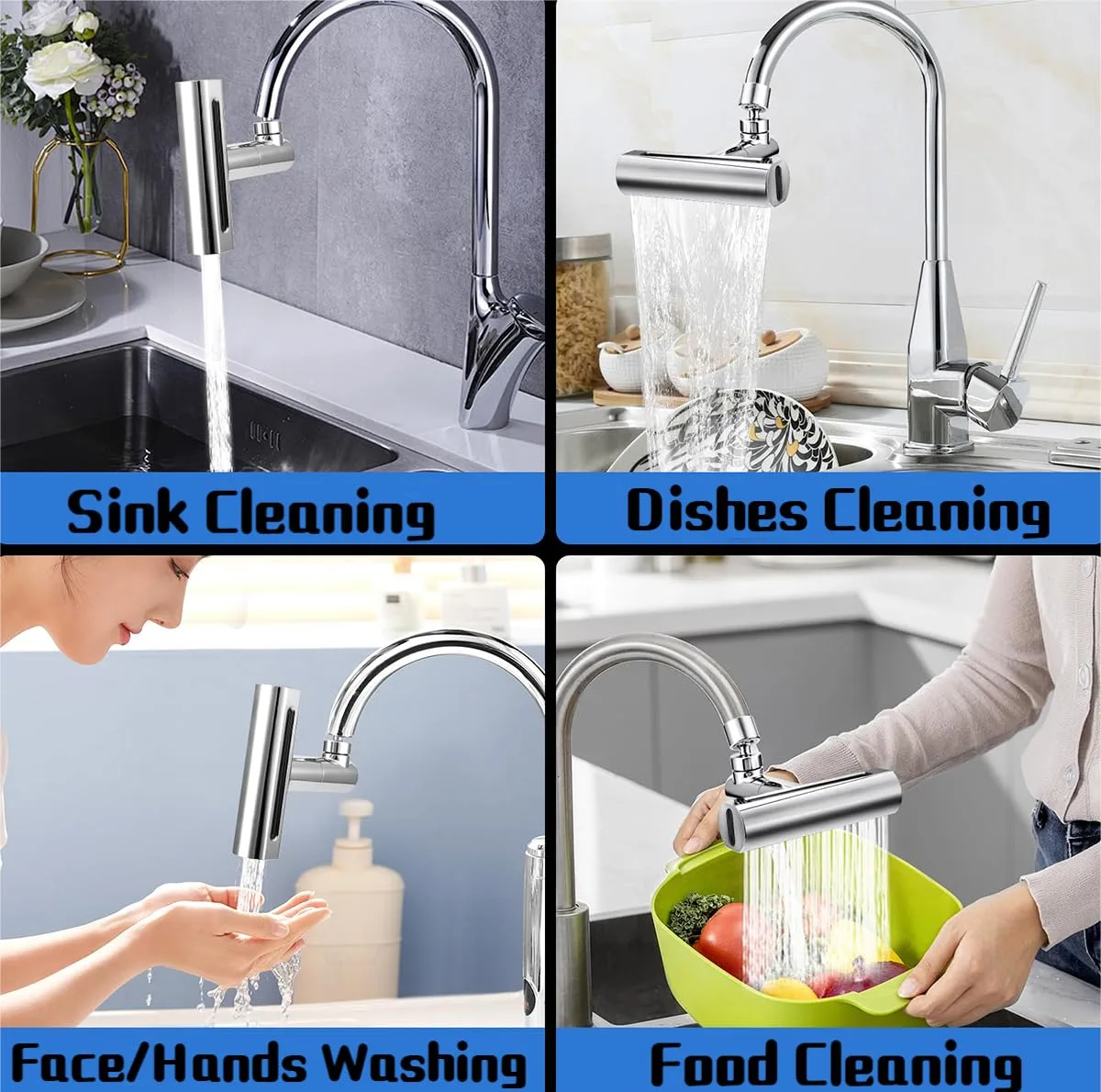 سری شیرآلات پاپیروس مدل چندحالته آبشاری LUX