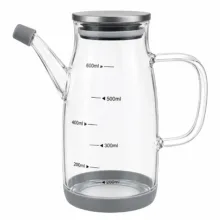ظرف روغن مدل در استیل طرح ضد چکه 600ml