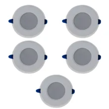 پنل ال ای دی 9 وات پارس شعاع توس مدل PT-GLARIS9 بسته 5 عددی