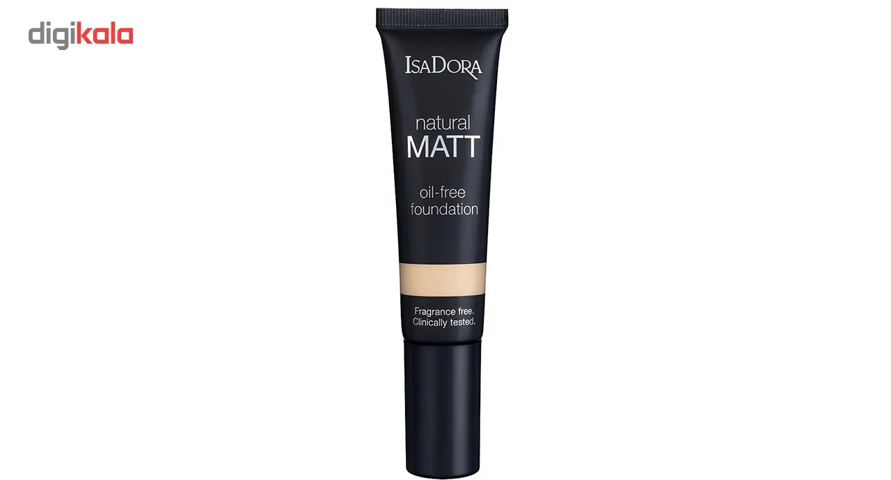 کرم پودر ایزادورا مدل Natural Matt oil free شماره 10 حجم 30 میلی لیتر