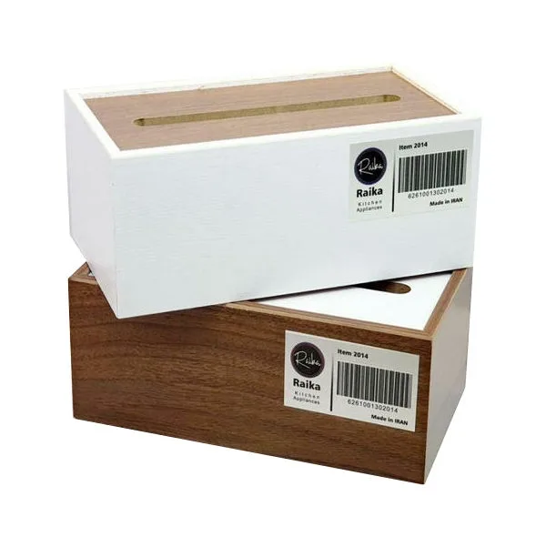 جای دستمال کاغذی مدل چوبی کد a00122