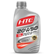 روغن موتور سیکلت نیمه سنتتیک اچ تی سی اویل مدل SL 20W-50 حجم 1 لیتر بسته 3 عددی