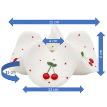 سرویس چای خوری 9 پارچه مناسب برای 2 نفره مدل پانیز کد 2426P9xalb