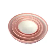 کاسه مدل خالدار مجموعه 4 عددی