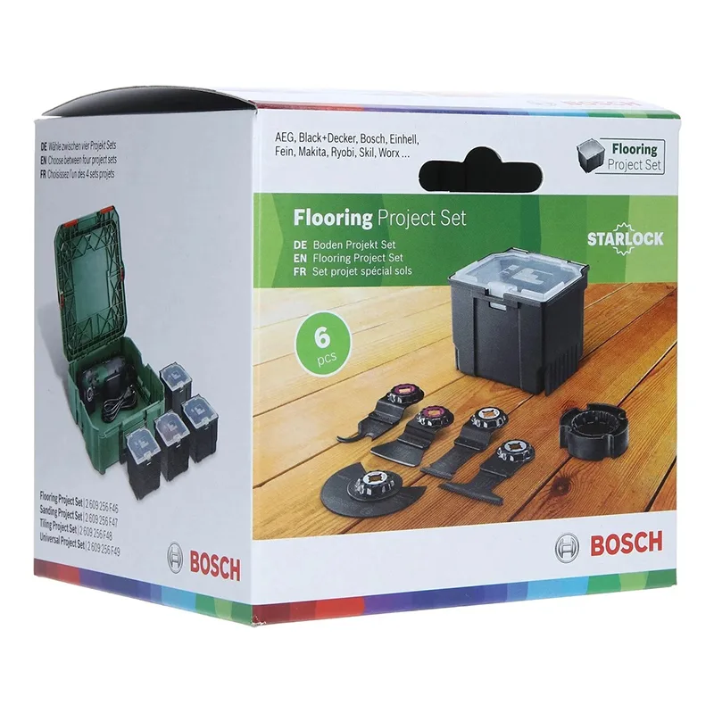 تیغ اره همه کاره بوش مدل Flooring Project Set 6 Starlock مجموعه 6 عددی