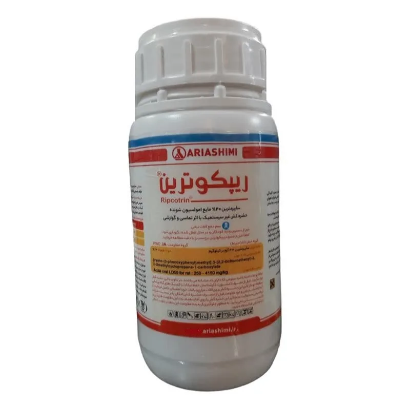 حشره کش سایپرمترین آریاشیمی مدل ریپکوترین حجم 250 میلی لیتر