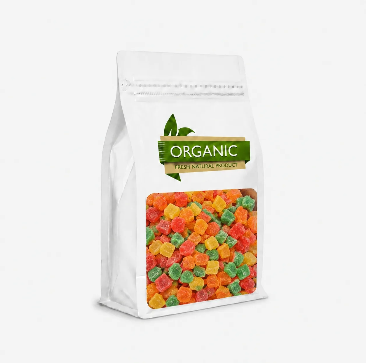 حبه آناناس رنگی ارگانیک - 250 گرم