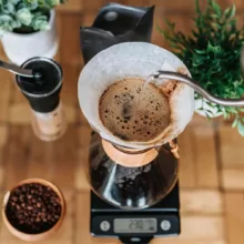 فیلتر قهوه ساز مدل کمکس 6CUP  بسته 40 عددی