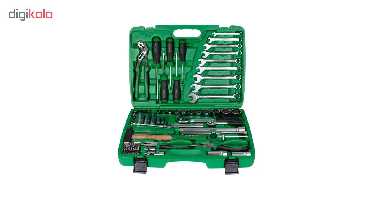 مجموعه 80 عددی ابزار تاپ تول مدل GCAI8002