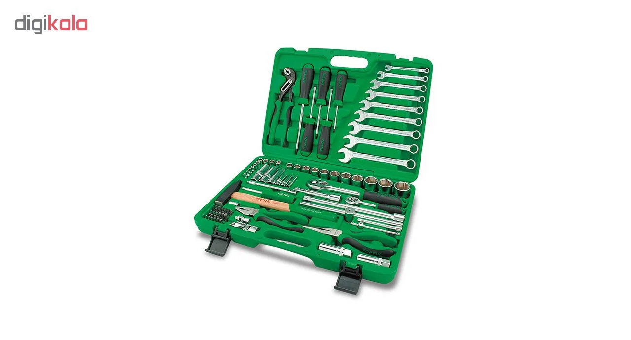 مجموعه 80 عددی ابزار تاپ تول مدل GCAI8002