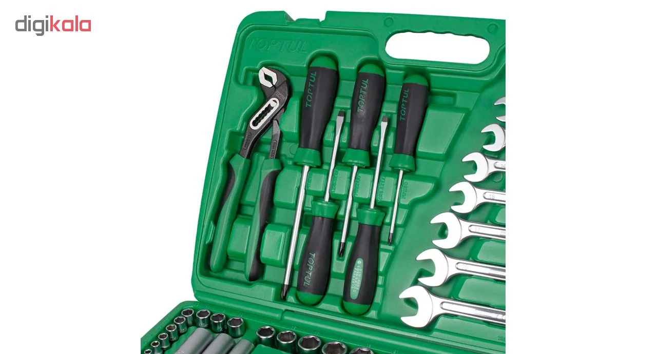 مجموعه 80 عددی ابزار تاپ تول مدل GCAI8002