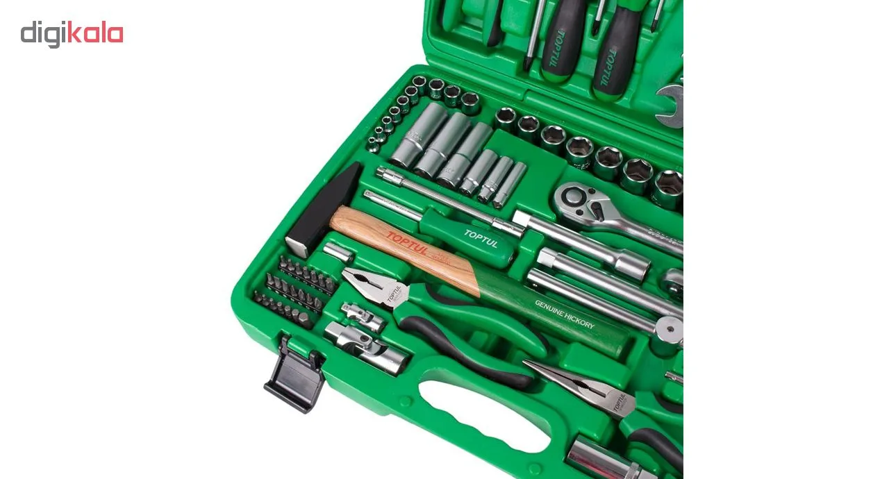 مجموعه 80 عددی ابزار تاپ تول مدل GCAI8002