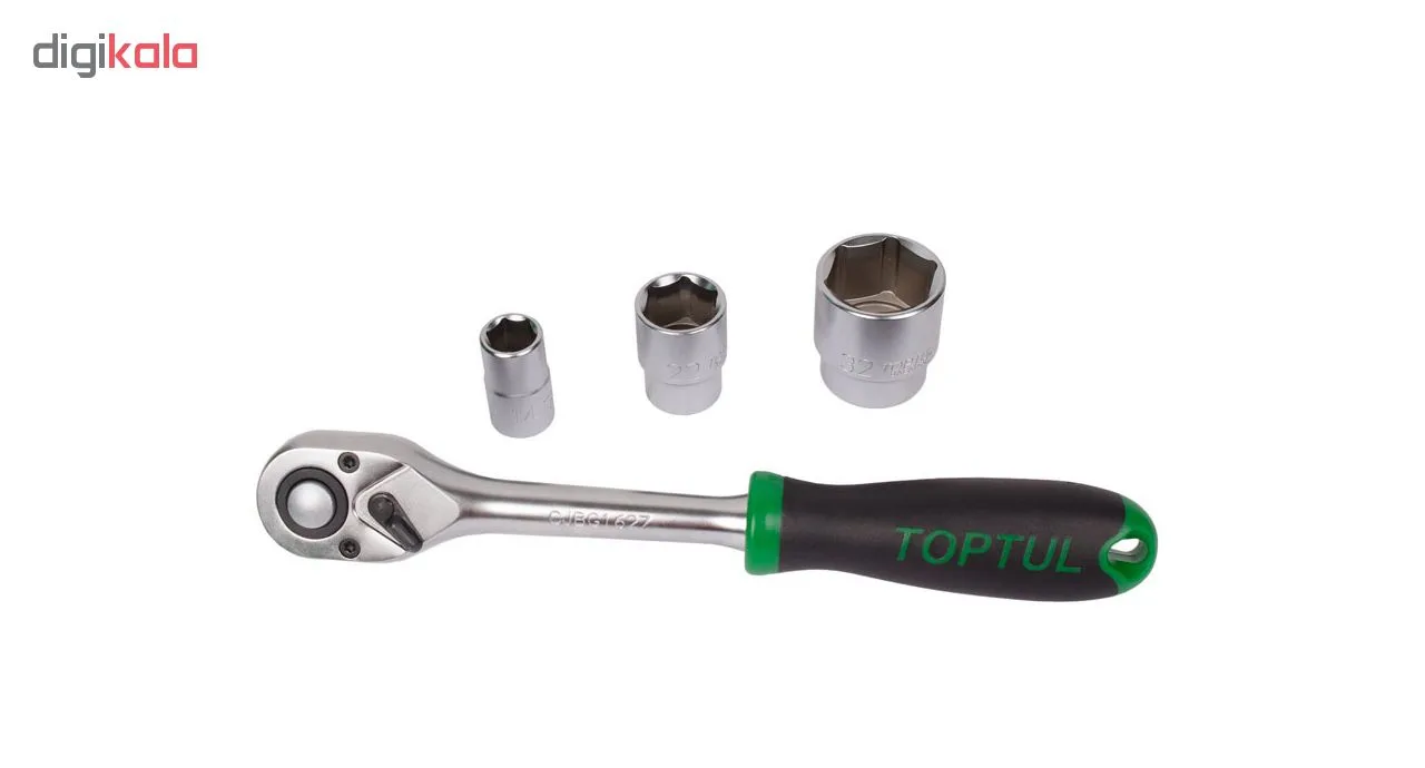 مجموعه 80 عددی ابزار تاپ تول مدل GCAI8002