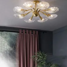 لوستر آویز ۸ شعله مدل آوانا