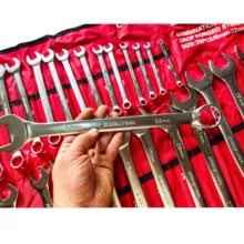 آچار یکسر تخت و یکسر رینگی دیزین تولز مدل D.S-26 PC مجموعه 26 عددی