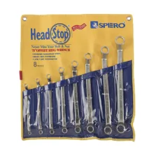 آچار دو سر رینگی اسپرو مدل Head Stop مجموعه 8 عددی
