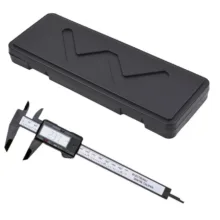 کولیس دیجیتال پلاستیک سخت دارای جعبه محافظ مدل  With BOX گستره 0-150mm