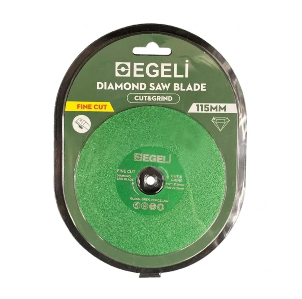 عنوان کالا دیسک برش شیشه ایگلی مدل EGI-115 سایز 115 میلیمتر