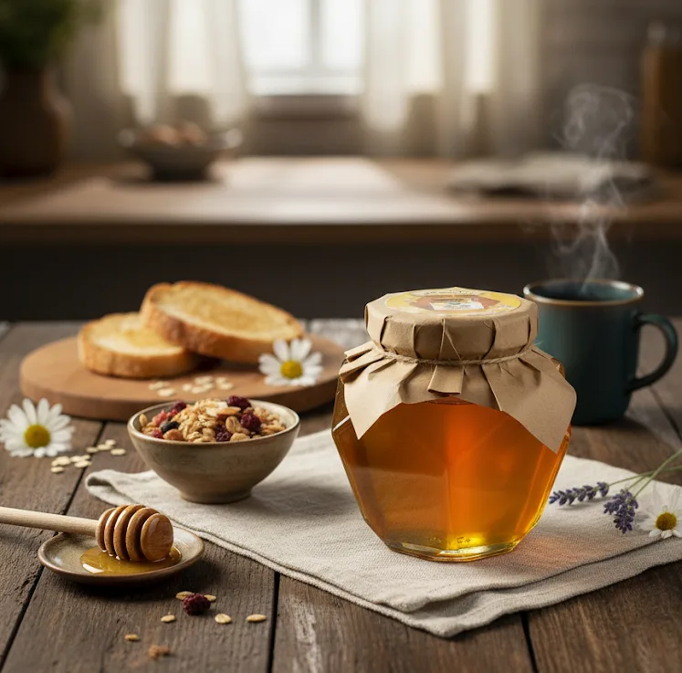 عسل گون شهد آفاق - 1 کیلوگرم