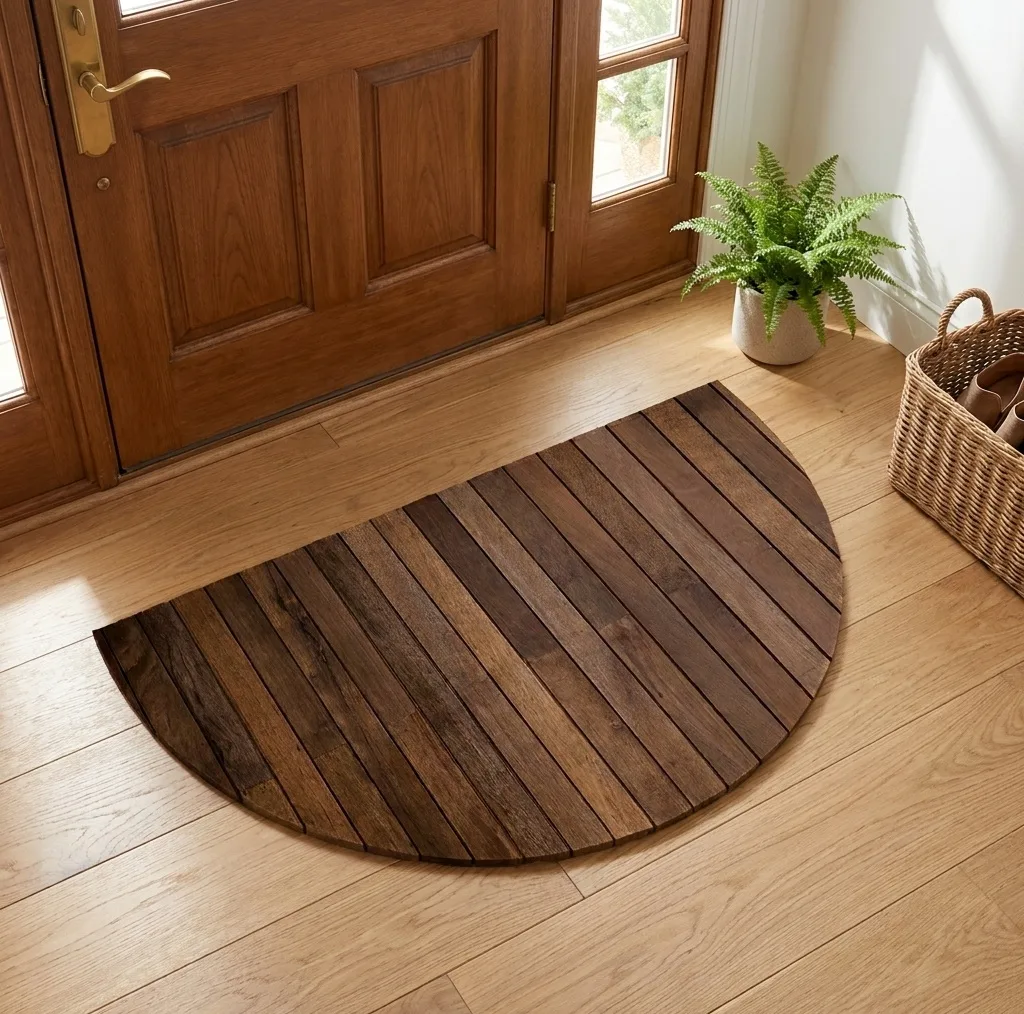 پادری مدل نیم دایره طرح کلاسیک کد 5265 سایز 90×45 سانتی متر