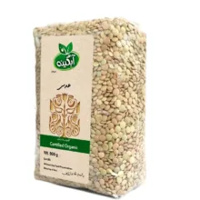 لوبیا چیتی و لپه و عدس و نخود آبگینه - 900 گرم بسته 4 عددی