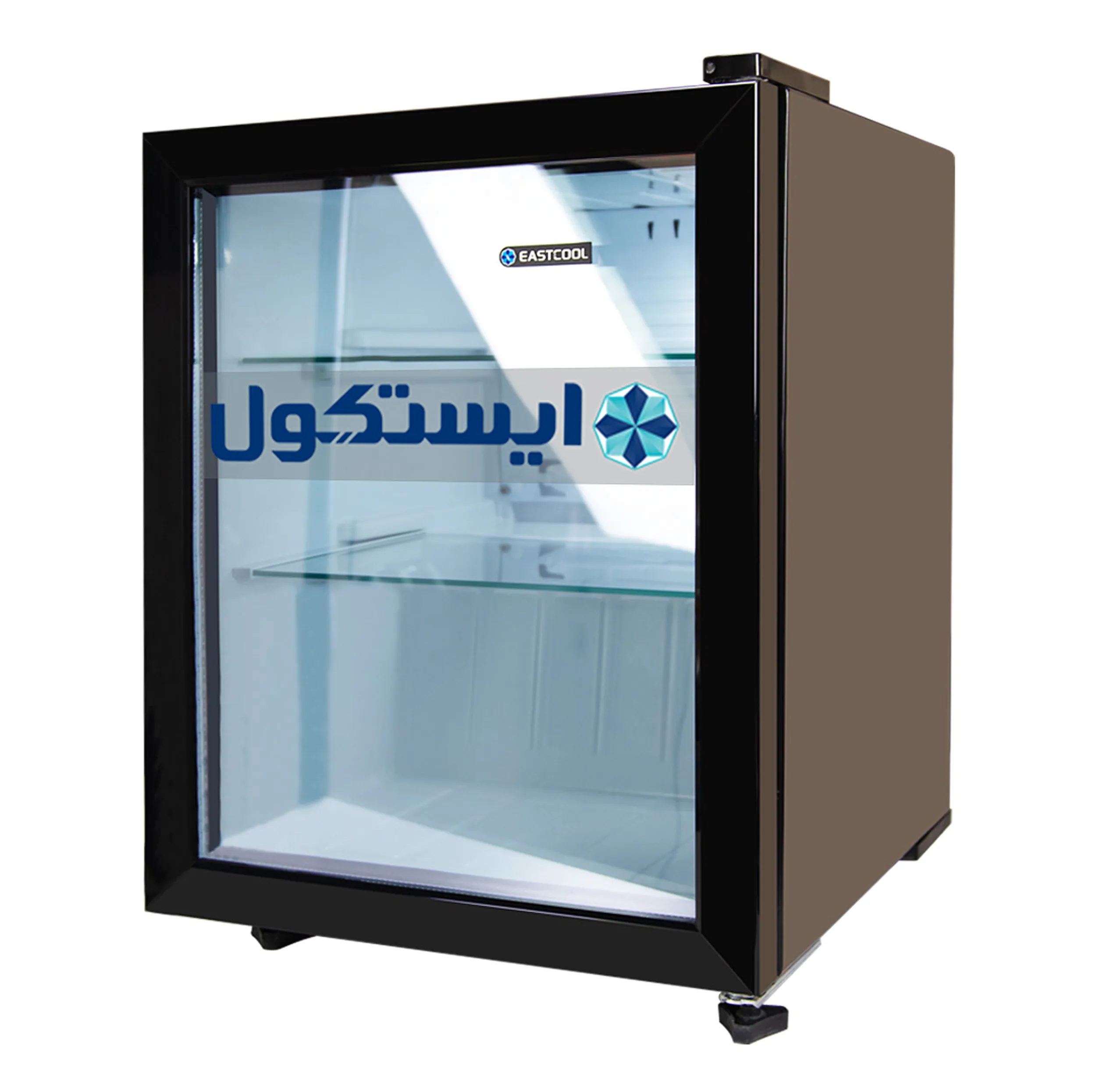 یخچال 3 فوت ایستکول مدل TM-4164-HS، با ارتفاع 59، پهنای 44.5 و عمق 53 سانتی‌متر، میزان مصرف انرژی B، دارای 3 طبقه