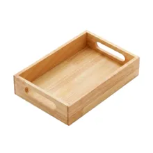 سینی دسته دار مدل پذیرایی کد B 02 سایز 16*24 سانتی‌متر