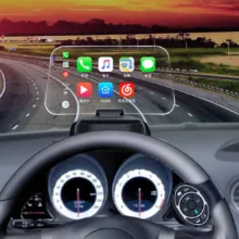 هدآپ دیسپلی خودرو مدل HUD003 دارای مسیریاب