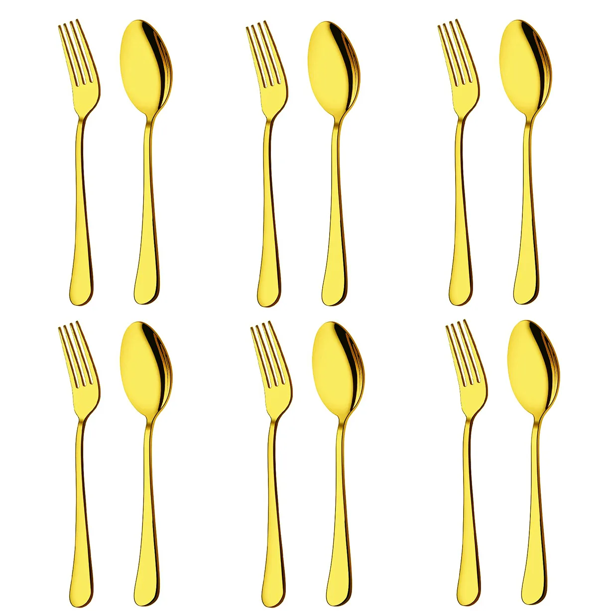 سرویس قاشق و چنگال 12 پارچه مدل CUTLERY