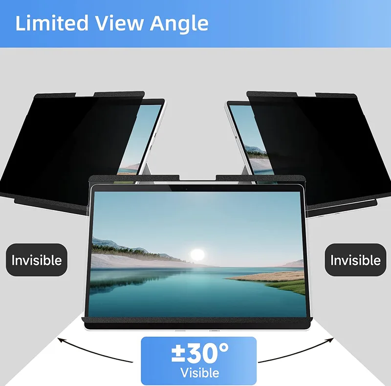 محافظ صفحه نمایش حریم شخصی راک اسپیس مدل MAGNETIC مناسب برای مک بوک های 16.2 اینچی