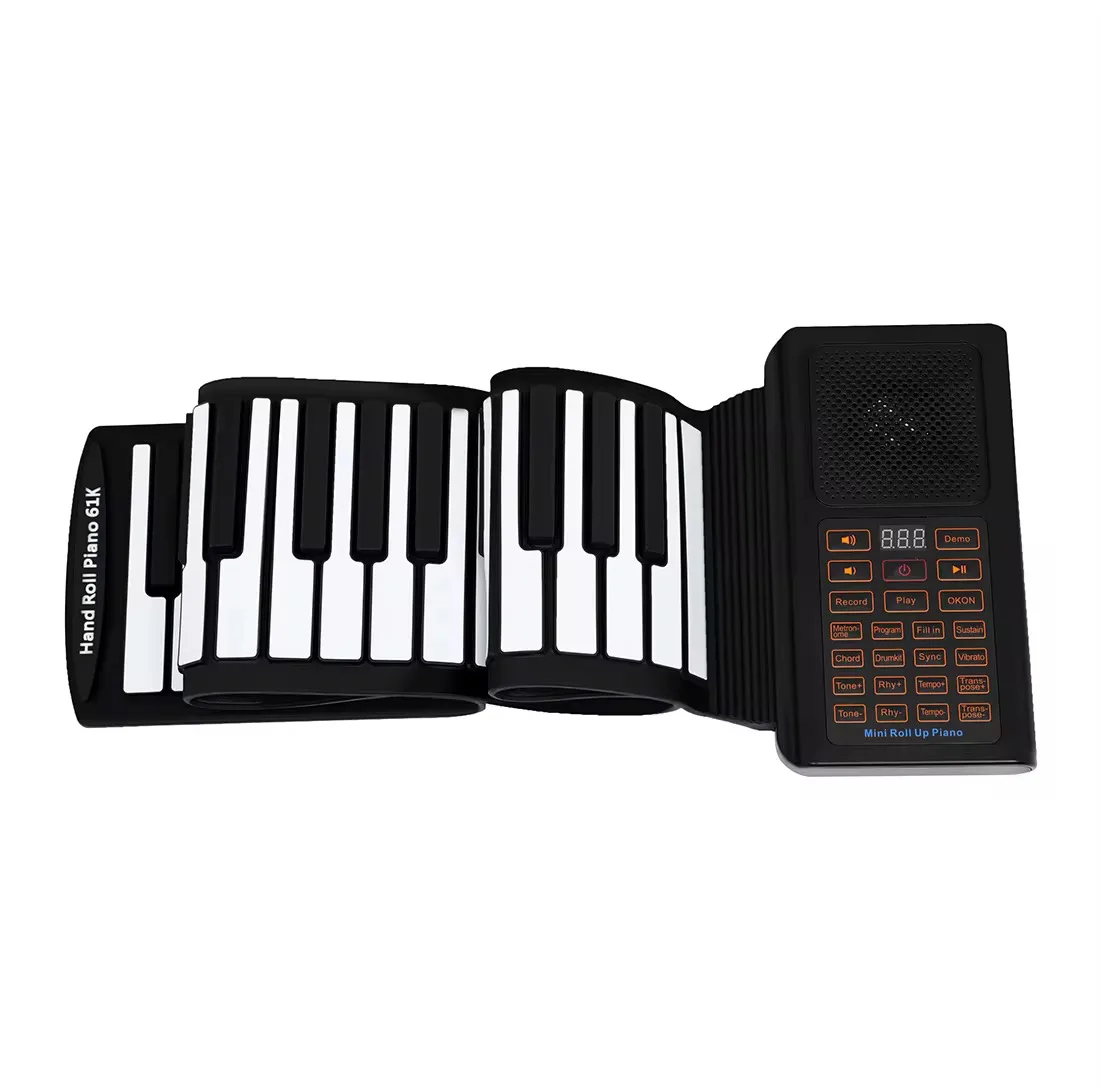 پیانو دیجیتال مدل HAND ROLL PIANO 61K
