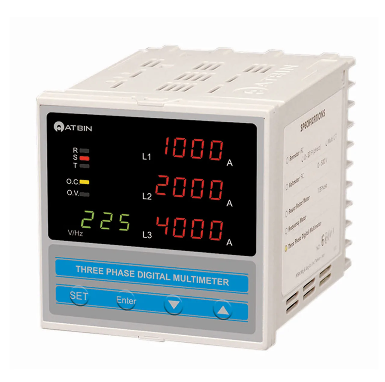 مولتی متر سه فاز آتبین مدل A3-ACS