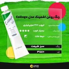 رنگ روغن اشمینک مدل College کد 31510 حجم 20 میلی لیتر