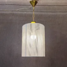 لوستر بافتنی مدل لوستر مدل استوانه 30*22