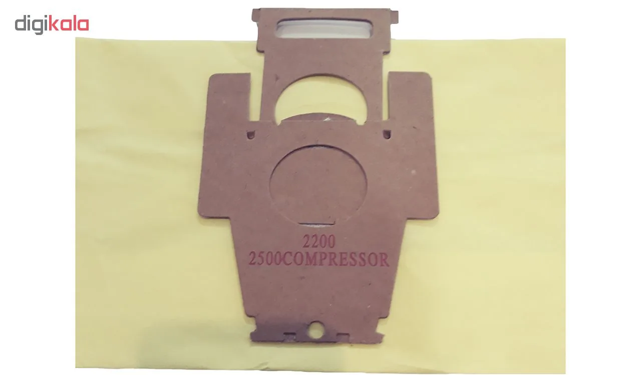 کیسه جاروبرقی مناسب جاروبرقی بوش کمپرسور 2200 _2500 بسته 5عددی